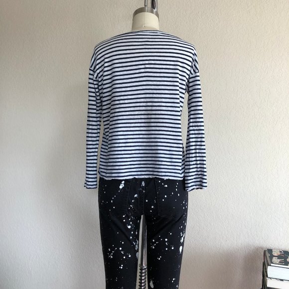 REVOLVE KAIN Label Sabine Striped Feministe Tee Shirt - Picture 4 of 5